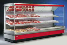 Perforated metal sheets for refrigeration